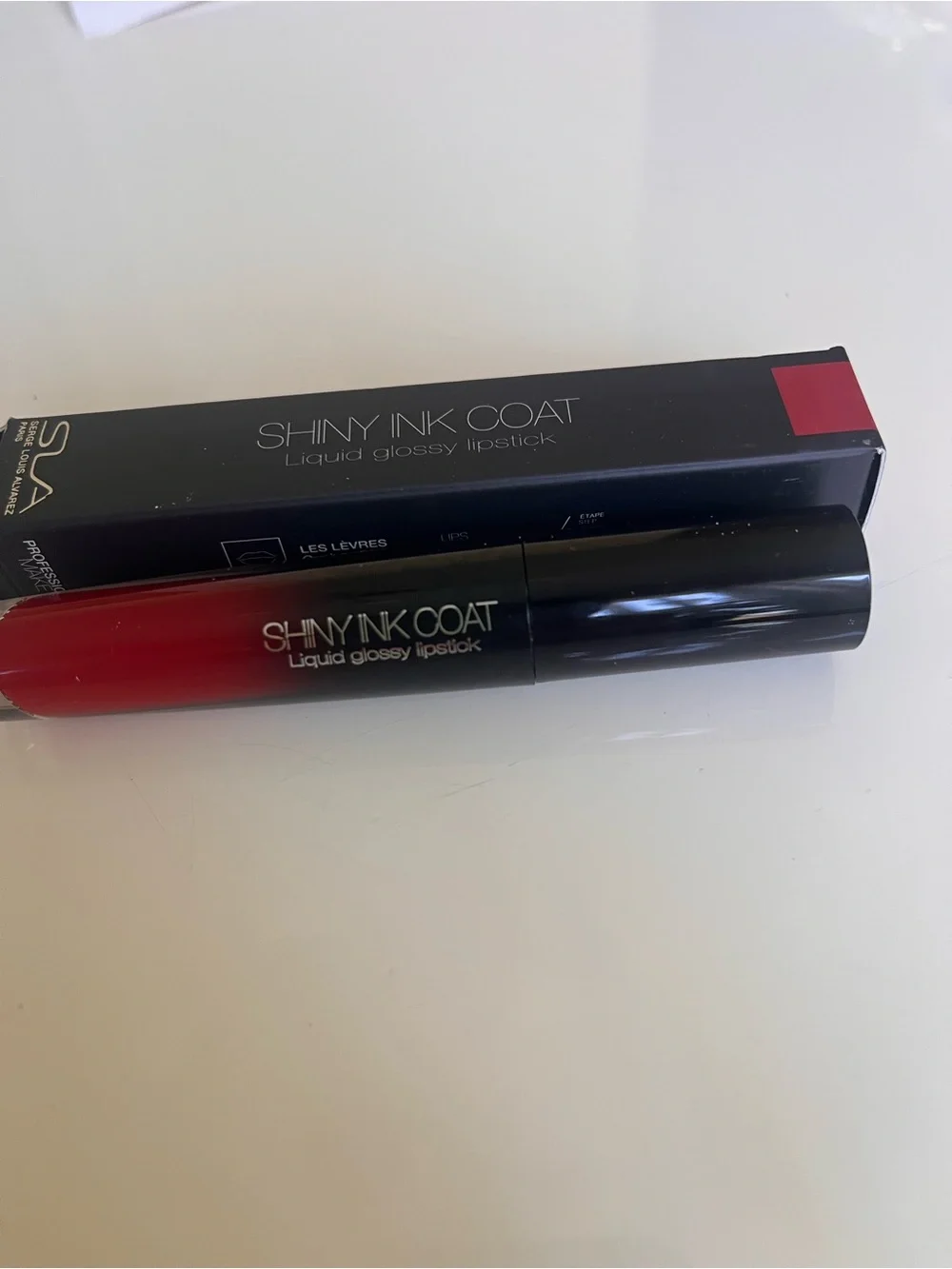 Shiny INK Coat Liquid Lip Gloss - 06 ( Scarlett)